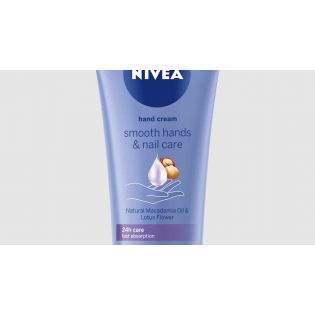 Crema de mans NIVEA Smooth Hands & Cuticle Care